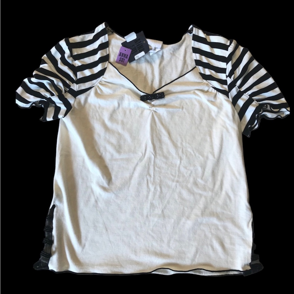 Anna Sui Beaded Top Size S